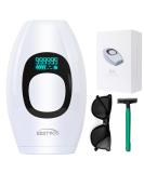 At-Home IPL Laser Hair Removal Device - 999 999 Flashes Painless Hair Remover for Men & Women | Face Legs Arms Bikini Line - Buy Online on SooperMarket.com