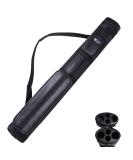 GSE Games & Sports Expert 2x2 Deluxe Hard Billiard Pool Cue Stick Carrying Case (Several Colors Available) Oval - Black - Buy Online on SooperMarket.com