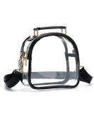 COROMAY Clear Stadium Approved Purse for Women - See Through Clear Handbag in Black - Buy Online on SooperMarket.com
