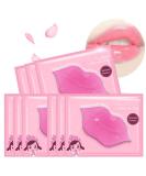Lip Mask, 30 Pieces Collagen Crystal Pink Lip Care Gel Masks, Lip Pads For Moisturizing, Anti-Wrinkle, Anti-Aging, Firms Hydrates Lips, Remove Dead Skin Moisture Essence Make Your Lip Attractive Sexy - Buy Online on SooperMarket.com