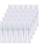 Phoetya 30 pieces 2ml mini spray bottles transparent plastic-perfume bottle Refillable empty perfume dusty make-up tool for trips outdoors (transparent) - Buy Online on SooperMarket.com