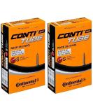 Continental Race 28 700x20-25c Bicycle Inner Tubes - 42mm Long Presta Valve - 2 Pack - Buy Online on SooperMarket.com