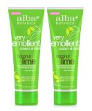 Alba Botanica Very Emollient Shave Cream Coconut Lime 8 oz (2-packs) - Buy Online on SooperMarket.com