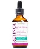 Buy Retinol Serum for Face - Anti-Aging Hydrating Hyaluronic Acid Collagen & Vitamin E - Tighten Lift & Plump All Skin Types - 2 Fl Oz - Buy Online on SooperMarket.com