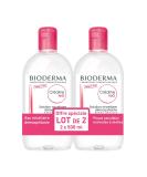 Bioderma Crealine H2O Micelle Solution 2 x 500ml Unscented 500 ml (Pack of 2) - Buy Online on SooperMarket.com