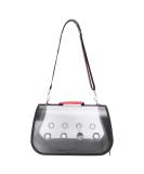 Zerodis Bird Travel Carrier with Perch Parrot Travel Cage Plastic Transparent Parrot Breathable Lightweight Bag for Cockatiels Grey Parrot - Buy Online on SooperMarket.com