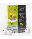 ALMOSTGOLF Point3 Limited Flight Practice Golf Balls - Pack of 24 White Foam Training Balls - Buy Online on SooperMarket.com
