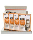 VetIQ Healthy Bites Hairball Remedy Cat Treats 4x 65g Helps Prevent & Remove Cat Hairballs Cat Supplement with No Artificial Ingredients Cat & Kitten Health Omega 3 & 6 Fatty Acids Chicken 65 g (Pack of 4) - Buy Online on SooperMarket.com
