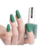 TBeautfave Matte Nail Varnish Green Nail Polish Quick Dry Nail Polishes Long Lasting No Need Cure Nail Polish Velvet Finish Highly Pigmented Non Toxic DIY Nail Art Manicure - Buy Online on SooperMarket.com