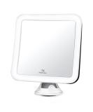 Fancii 7x LED Lighted Magnifying Makeup Mirror with Strong Suction - 6.5 wide  Natural Daylight  Cordless Portable Vanity Mirror with Lights (Square) - Mira 7 - Buy Online on SooperMarket.com