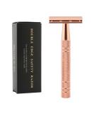 Premium Stainless Steel Double Edge Safety Razor for Men - Smooth Close Shave | Detachable Single Blade Razor - Buy Online on SooperMarket.com