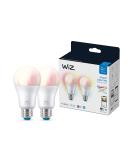 WiZ Connected 2-Pack Color 60W A19 Smart WiFi Light Bulb, 16 Million Colors, Compatible with Alexa and Google Home Assistant, No Hub Required, 2 Bulbs A19 Color 2 Count (Pack of 1) - Buy Online on SooperMarket.com
