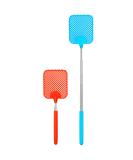 Olakin Fly Clap - 2 Piece Insect Control Device | Effective Mosquito & Fly Catcher in Red & Blue - Buy Online on SooperMarket.com