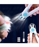 EPROICKS Dog Nail Clippers Cat Nail Clippers with LED Light Pet Nail Clippersand Trimmers Anti Cutting Blood Line for Small Medium Dogs Cats Rabbits And Guinea Pigs Grooming Tool blue - Buy Online on SooperMarket.com