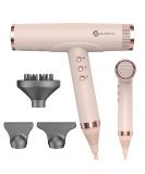 Buy Slopehill 2000W Ionic Hair Dryer - Professional Lightweight Pink Blow Dryer for Women | High Speed Salon Quality Travel Hairdryer - Buy Online on SooperMarket.com