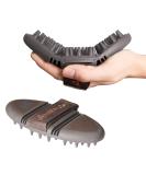 Animalon Careflex Massage Striegel | Ergonomic Massage Brush for Easy Fur Care | Flexible Design with Velcro Fastener - Buy Online on SooperMarket.com