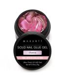 15ML Makartt Solid Nail Glue Gel for Soft Gel Tips | Strong Builder Gel for Press On, Acrylic, Fake Nails | UV Light Cured | Nail Strengthening and Art DIY - Buy Online on SooperMarket.com