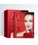 VENZEN Red Apple Skin Moisture Face Mask - Hyaluronic Acid 10 Pack (25g Each) | Refreshing Facial Care for Hydration & Replenishment - Buy Online on SooperMarket.com