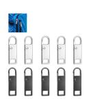 Zipper zipper zipper for zipper Zipper trailer - zipper repair set for jackets backpacks jackets and case -10 piece - Buy Online on SooperMarket.com