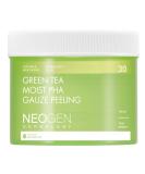 NEOGEN DERMALOGY Green Tea Moist PHA Gauze Peeling Pads - Exfoliating & Soothing with AHA, BHA, PHA, LHA, Green Tea & Hyaluronic Acid - 30 Count - Buy Online on SooperMarket.com