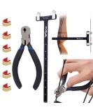 Sopoger Archery Bow Square Nocking Points Pliers Kit - T Shape Turning Ruler Tool for Recurve Compound Bow, Black - Buy Online on SooperMarket.com