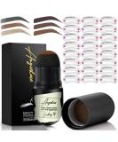 Buy Eyebrow Stamp Stencil Kit - 24 Reusable Brow Templates & Definer for Perfect Shaping | Fast Worldwide Shipping - Buy Online on SooperMarket.com
