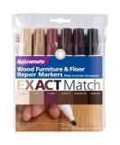 Rejuvenate New Improved Colors Wood Furniture & Floor Repair Markers Make Scratches Disappear in Any Color Wood Combination of 6 Colors Maple Oak Cherry Walnut Mahogany and Espresso Wood Markers - Buy Online on SooperMarket.com