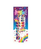 ORLY x Lisa Frank Markie Gel Nail Wraps | Original Art Long Lasting Nail Art Strips - Buy Online on SooperMarket.com