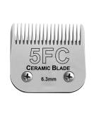 BestBomg Scherklingen for Pets - Rem removable Stainless Steel Ceramic Blades for Easter Animal Clipper & Andis Dog Clippers (6.3mm 5FC) - International Shipping - Buy Online on SooperMarket.com
