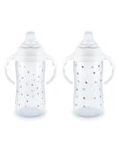 NUK Large Learner Cup, 10 oz, 2 Pack, 9+ Months, Timeless Collection, Amazon Exclusive 2 Count (Pack of 1) White - Buy Online on SooperMarket.com