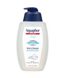Aquaphor Baby Wash & Shampoo Fragrance Free - 25.4 fl oz (750 ml) | Gentle Skin Care - Buy Online on SooperMarket.com