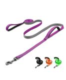 Demigreat Long Dog Leash - 1.5m/3m/5m Robust Training Line with Padded Handle for Small to Large Dogs - Violet 16.5ft - Buy Online on SooperMarket.com