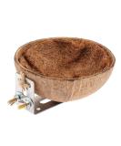 Buy SM SunniMix Coconut Shell Bird Nest Toy for Budgerigar Cockatiel Parrot & Lovebird - Perfect for Pet Birds - Fast International Shipping - Buy Online on SooperMarket.com
