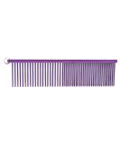 Resco 1 1/2-Inch Combination Comb with Candy Purple Finish - Medium and Coarse Tooth Spacing for Precise Grooming - Buy Online on SooperMarket.com