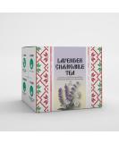 Lavender and Chamomile Tea by Amelia Rose | Sleep Tea | Relax Tea | 50 Tea Bags | 100% Natural Lavender and Chamomile Herbal Tea - Buy Online on SooperMarket.com
