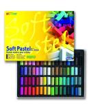 MUNGYO Non Toxic Square Chalk Soft Pastel 64 Pack Assorted Colors - B441R078-7003A - Buy Online on SooperMarket.com