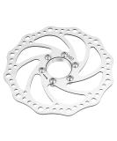 Brake Rotor 160mm Bike Brake Disc Freewheel Threaded Hubs Disc Brake 6 Bolt Floating Disc Brake Rotor - Buy Online on SooperMarket.com