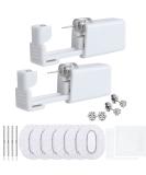 2 Pack Ear Piercing Kit, Anzero Disposable Sterile Ear Piercing Kit Painless Ear Piercing Gun Tool with 5mm Earring Studs - Buy Online on SooperMarket.com