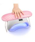 AORAEM Nail Arm Rest - Microfiber Leather Manicure Hand Pillow (Pink) - Buy Online on SooperMarket.com