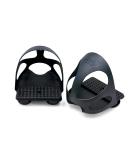 Compositi Stirrup Insert with Slip Protection - 1 Pair (2 Pieces) for Children | Black Safety Stamping Iron Insert with Cap - International Shipping Available - Buy Online on SooperMarket.com