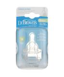 Dr. Brown's 8 Pack Level 4 Standard Nipple - Natural Flow Technology - Buy Online on SooperMarket.com
