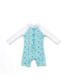 Bonverano Baby Boys Swimsuit UPF 50+ Long-Sleeve Pelican 6-9 Months - Buy Online on SooperMarket.com
