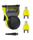 Adjustable Guide Comb Guard for Philips Norelco OneBlade QP2520 QP2530 QP2620 - Replacement Blades & Attachments for Nose Trimmer - Buy Online on SooperMarket.com
