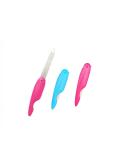 3pcs Folding Nail File Metal Stainless Steel Fold Cuticle Professional Tool Set Double Sided and Files Nails Easily for Men and Woman(Random Color) - Buy Online on SooperMarket.com