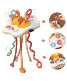 Jiosdo Montessori Toy for Babies 6+ Months Silicone Teething Sensory Egg Set | Motor Skills Development Gift for Infants & Toddlers - Buy Online on SooperMarket.com