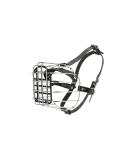 Dingo Metal Muzzle No. 7 - Adjustable Leather Straps for Dog Training - Comfort Fit for Rottweilers - International Shipping Available - Buy Online on SooperMarket.com