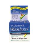 Dickinson Brands T.N. Dickinson's Witch Hazel Cleansing Pads 60 Pads 2.13 in (5.41 cm) dia - Buy Online on SooperMarket.com