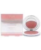 R Blushing Act Skin Perfecting Powder - Satin Matte Finish, Buildable Coverage, Pretty in Peach, 0.28 Oz - Cruelty Free - Buy Online on SooperMarket.com