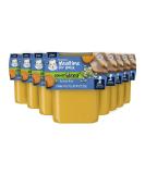Gerber 2nd Foods Dinner Turkey & Rice Puree 4oz Tubs 2-Pack - 8 Count - Buy Online on SooperMarket.com