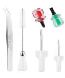 Sewing Machine Cleaning Kit - 6 Pieces Including Tweezers, Lint Brush, and Screwdrivers - Portable Repair Tools - Buy Online on SooperMarket.com